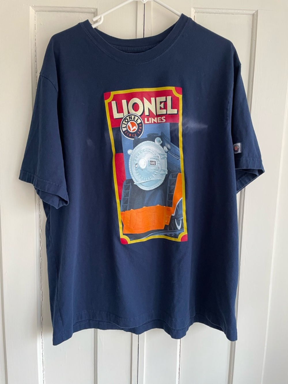 Lionel Lines Navy Graphic Train T‑Shirt 2X Official Merch Soft High Quality Tee